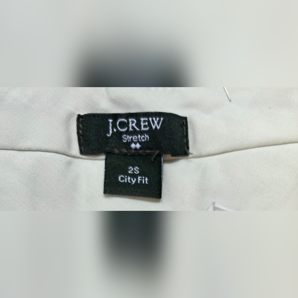 J Crew City Women's Fit Grey Cotton Pants 26/30 Regular Stretch flair. US 26 - Picture 3 of 10